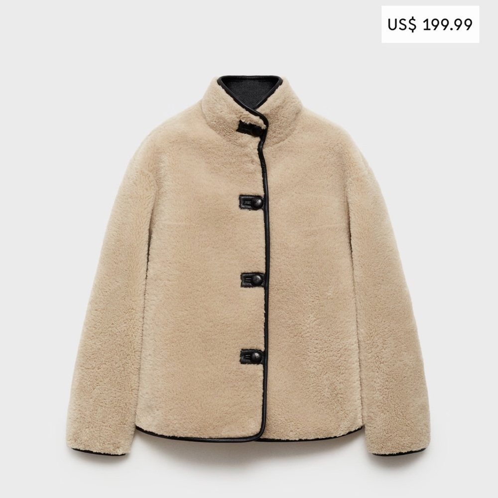 Faux Fur Effect Coat